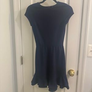 Design Lab Small Violet / Indigo Peplum Dress